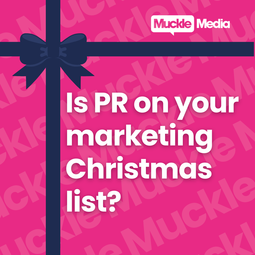 Is PR on your marketing Christmas list?