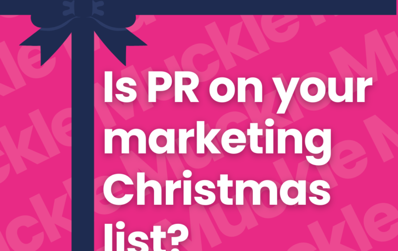 Is PR on your marketing Christmas list? 